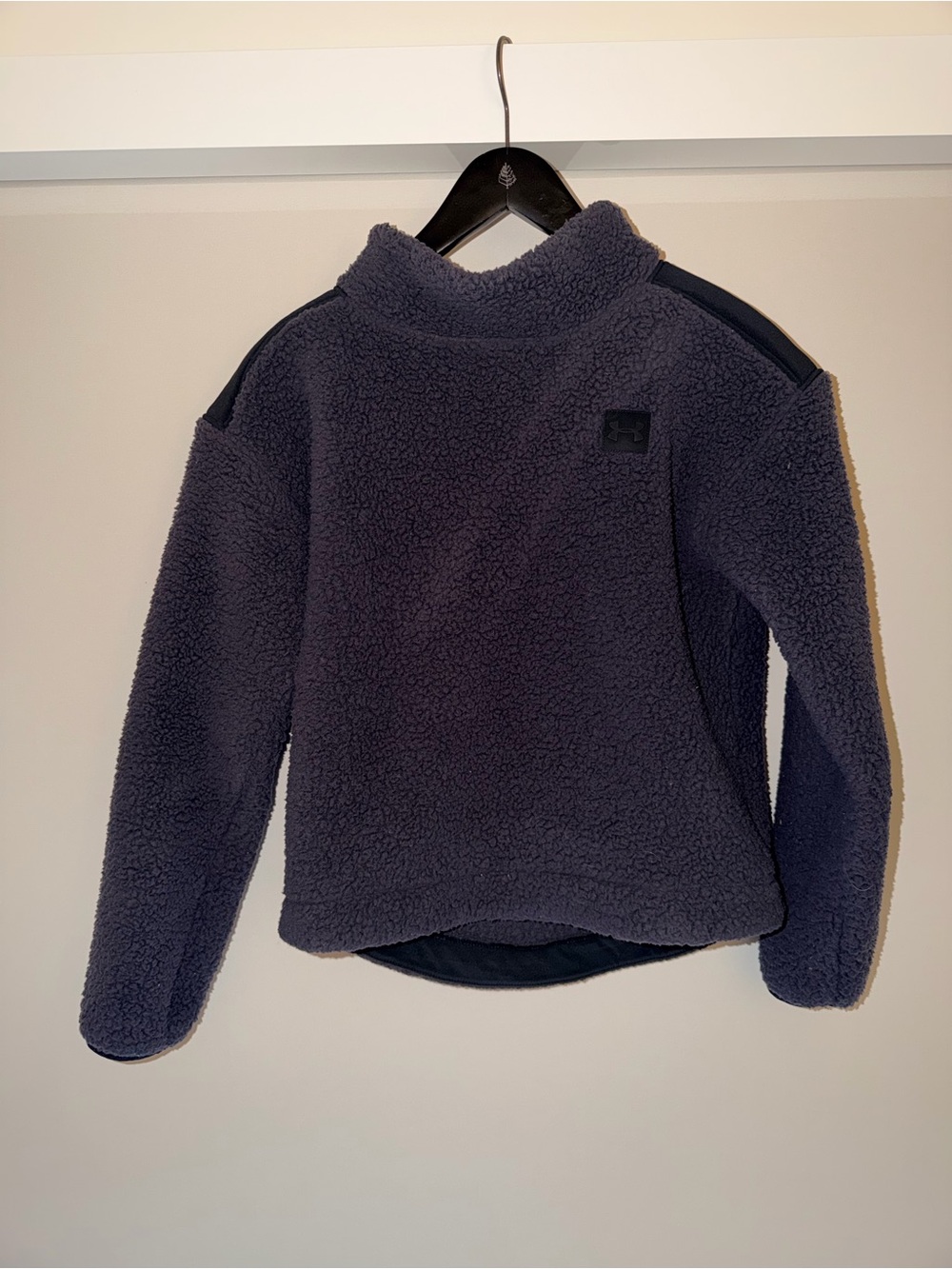 Under Armour Navy Women's Sherpa Puffer Pullover